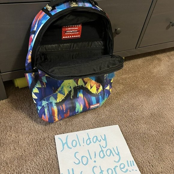 Sprayground - A.I. 8 African Intelligence Planet Utopia Backpack main image 5